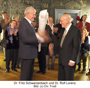 Dr. Fritz Schwarzenbach und Dr. Rolf Lorenz